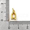 Brass Micro Pave Cubic Zirconia Pendants KK-Z102-03G-02-3