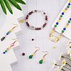 DIY Round Cat Eye Beads Bracelet Making Kit DIY-SZ0006-56B-5