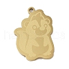 304 Stainless Steel Pendants STAS-C095-10G-1