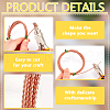 2-Ply Brass Jewelry Wire KK-WH0084-26B-4