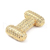 Rack Plating Brass Micro Pave Cubic Zirconia Pendants KK-Q790-01I-G-2