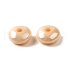 UV Plating Opaque Acrylic Beads MACR-F083-13C-2
