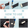 WADORN 16 Sets 4 Colors Alloy Bag Decorative Edge Buckles FIND-WR0008-80-3