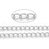 Aluminium Textured Curb Chains CHA-T001-45S-4