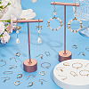 Beebeecraft 60Pcs 6 Style 304 & 316L Surgical Stainless Steel Earring Findings DIY-BBC0001-74-4