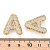 Brass Micro Pave Cubic Zirconia Pendants KK-N254-06G-A-3