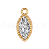 Brass Micro Pave Cubic Zirconia Pendants FIND-PW0025-01B-04-1