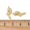 304 Stainless Steel Rhinestone Pendants STAS-Z122-45G-3