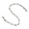Tarnish Resistant 304 Stainless Steel Figaro Chain Bracelets BJEW-I274-03S-4