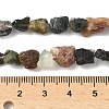 Raw Rough Natural Colorful Tourmaline Beads Strands G-M453-C09-5