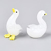 2Pcs Handmade Lampwork Duck Display Decorations LAMP-T023-20-3