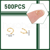 Unicraftale 500Pcs 304 Stainless Steel Open Jump Rings STAS-UN0058-33-5