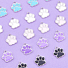 SUPERFINDINGS 80Pcs 5 Colors Alloy Enamel Pendants ENAM-FH0001-80-4