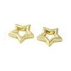 Brass Spring Gate Rings KK-B089-09G-2