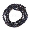 Natural Sapphire Beads Strands G-G204-A02-3.5mm-8