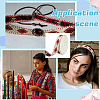FINGERINSPIRE 10 Yards Ethnic Style Embroidery Polyester Ribbons OCOR-FG0002-25A-6