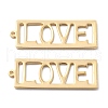 Brass Pendants KK-V003-01B-1