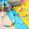 140Pcs 14 Colors Food Grade Eco-Friendly Silicone Beads SIL-TA0001-24-7