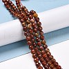 Natural Carnelian Beads Strands G-E571-10A-4