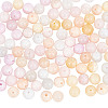 GOMAKERER 2 Strands Natural Yellow Jade Beads Strands G-GO0001-36-1