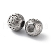 304 Stainless Steel Rhinestone European Beads STAS-A092-10L-P-2