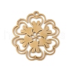 304 Stainless Steel Pendants STAS-V016-04G-1