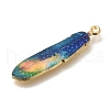 Alloy Enamel Pendants X-FIND-G078-34G-06-2