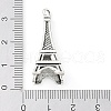 Tibetan Style Alloy Pendant TIBE-M001-06B-AS-3