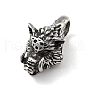 304 Stainless Steel Pendants STAS-C053-14AS-1