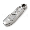 Anti-Tarnish 304 Stainless Steel Pendants STAS-M084-01B-P-2