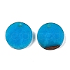 Opaque Resin Pendants RESI-T058-03B-2