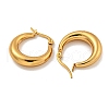 PVD Vacuum Plating 202 Stainless Steel Hoop Earring EJEW-H003-19G-01-2