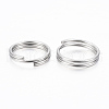 Tarnish Resistant 304 Stainless Steel Split Rings A-STAS-H413-04P-C-2