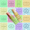 CRASPIRE 80Pcs 8 Style Custom Lip Balm DIY Label Sticker DIY-CP0007-95H-5