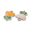 Alloy Enamel Pendants ENAM-A139-12P-3