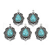 Tibetan Style Alloy Pendants X-PALLOY-R113-003-RS-3