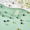 Olycraft 1 Strand Natural Colorful Fluorite Beads Strands G-OC0004-75-5