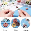 Synthetic Lava Rock Round Beads Strands G-NB0001-85-2