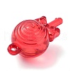 Transparent Plastic Pendants KY-D017-02-4
