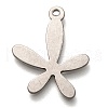 Non-Tarnish 304 Stainless Steel Pendants STAS-H128-05P-2