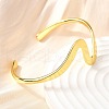 Brass Cuff Bangles for Women BJEW-F498-06G-3