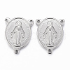 Tarnish Resistant 201 Stainless Steel Chandelier Component Links STAS-H401-13P-2