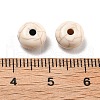 Crackle Opaque Acrylic Beads OACR-Z026-03B-3