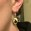 Alloy Acrylic Dangle Earrings FS-WGA17FA-01-2