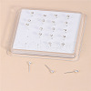 20Pcs Round Brass Nose Studs WGFA8C5-05-1