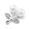Alloy Rhinestone Pendants FIND-U026-12P-2