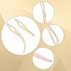  9Pcs 9 Style Iron Dreadlocks lnterlock Needle Tool OHAR-NB0001-19-4