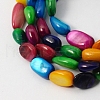 Stretch Erose Freshwater Shell Bracelets BJEW-PJB148-2