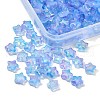 200Pcs Transparent Glass Beads GLAA-CJ0001-24-3