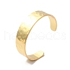 Rack Plating Brass Cuff Bangles BJEW-A137-08G-3